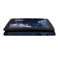 thumbnail image 5 of Chririnla Blue Lightning Lion Trifold Card Holder, Polyester Boys Trifold Wallet, Portable Thin for Travel and Daily Sports Use, 5 of 6