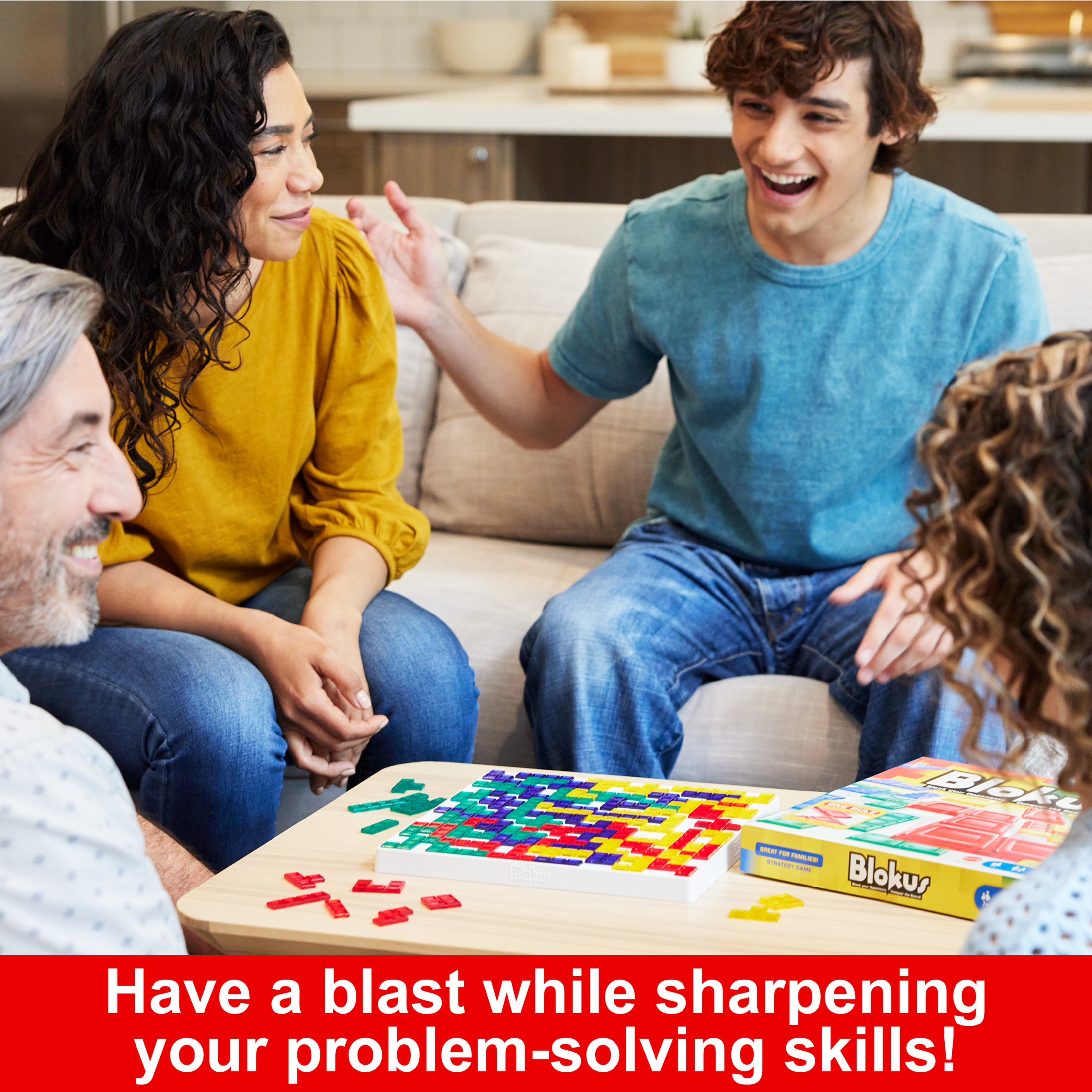 Blokus Strategy Board Game with Colorful Pieces photo 2