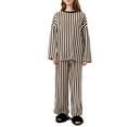 thumbnail image 2 of Roncen Womens Pajama Set Long Sleeve 2 Piece Winter/Spring Ladies Sleepwear Soft PJs Comfy Lounge Sets, 2 of 7