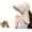 Beige, variant on Spring/Summer Wide-Brimmed Sun Hat, Korean Style Fashion Shawl Hat, Outdoor Double-Layer Quick-Drying Waterproof Bucket Hat