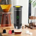 thumbnail image 3 of Machine à Café Portable, Cafetière Espresso Rechargeable 12V, Compatible avec Petites Capsules, Grandes Capsules et Café Moulu, 3 of 5