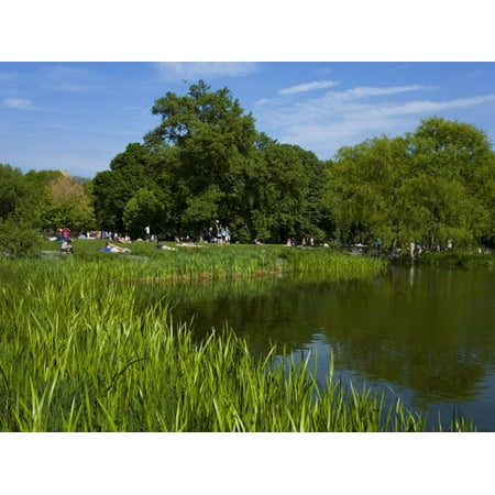 Turtle Pond Area in Central Park, New York City, New York, United States of America, North America Print Wall Art By Richard