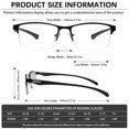 thumbnail image 3 of Gafas de lectura multifocales progresivas CLASAGA para hombre, 3 of 7
