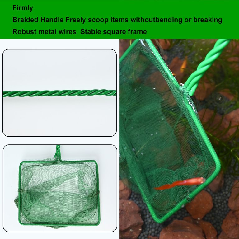 aquarium fish nets Aquarium Fish Nets Durable,Durable and Safe Green Aquarium Fish Net
