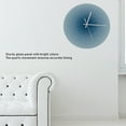 thumbnail image 4 of 12 Inch Wall Clock, Silent Non Ticking Wall Clocks Battery Operated, Precise Timing, Analog Clock Decorative for Office, Kitchen, Outdoor, Living Room, 4 of 7