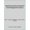 Applied Operations Research and Management Science [Hardcover - Used]