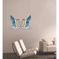 thumbnail image 3 of Kids Room Family Room Multicolored Swan Decoration Static Cling Vinyl Window Wall Decal - Bird Animals Stained Glass Design - Home Bedroom Living Room Waterproof Birds Art Sticker 8" x 10", 3 of 3