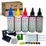 F-ink 500ml Ink Refill Kits Compatible with Hp Inkjet 64 and 64XL Ink Cartridges,Work with Envy Photo 6220 6230 6232