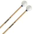 thumbnail image 2 of Innovative Percussion OS4 Orchestral Series Full Forte 1 1/8" White Xylophone & Glockenspiel Mallets w/ Rattan Handles & Blue Stripe, 2 of 3