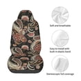 thumbnail image 4 of Daiia Paisley6 Printed Car Seat Cover - Waterproof & Sweatproof - Universal Fit, Machine Washable, Non-Slip - Seat Protector for Car, Truck, SUV, Van (1 Pack), 4 of 5