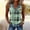 Green, variant on Plaid Shirts For Women Garment Friendly Tank Tops Cute Summer Tops Boxy Tank Tops For Women Dressy Tanks Wide Strap Tank Tops For Women Gingham Tops For Women Summer Work Top