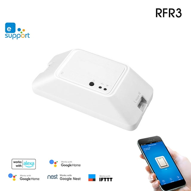 RFR3 WIFI DIY Smart Switch 433MHz RF Control Timer Light Controller APP Wireless Remote Control Home Module Work with Home Automation Kits