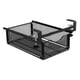 thumbnail image 5 of Cesta de almacenamiento debajo del estante, resistente, para armario, dormitorio o alacena. Negro ajustable, 5 of 8