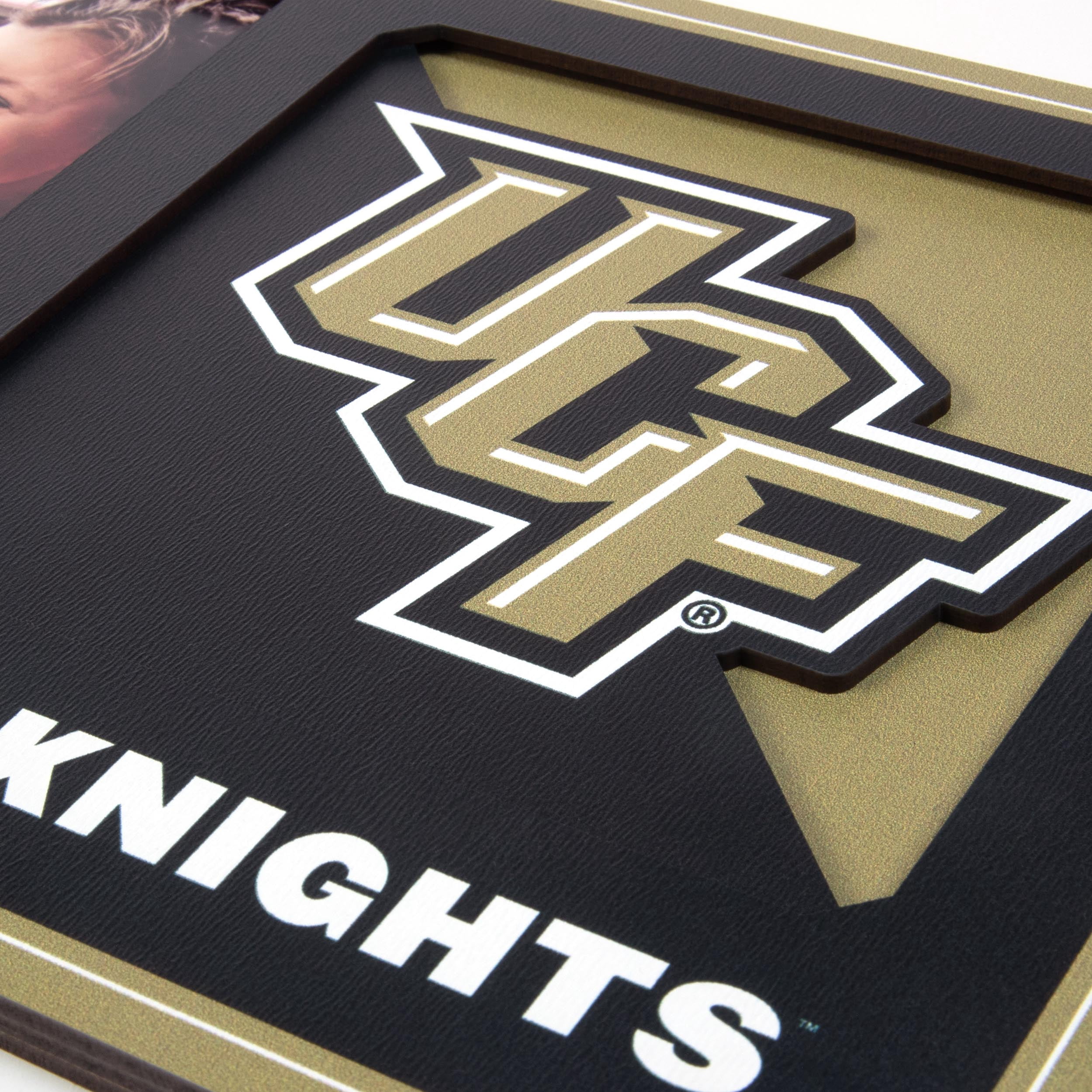 Central Florida Knights 3D Logo Picture Frame