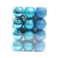 thumbnail image 3 of 2x 24 Piezas Adornos de Bolas de Navidad, Decoraciones Colgantes para Árboles de Navidad, Adornos Navideños Inastillables, para Guirnalda de Guirnalda 2 piezas, 3 of 9