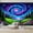 Color 1, variant on Wallpaper Colorful Cosmic Spiral Galaxy Vibrant Forest Mountain Peel and Stick Wall Murals 69"H x 96"W Removable PVC Wall Paper Self-Adhesive Wall Paintings Art Decor for Bedroom Living Room