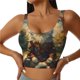 thumbnail image 1 of Balery Forest Maple Leaf Husky Sujetadores deportivos con espalda cruzada para mujer, acolchados, sin costuras, de alto impacto, ideales para yoga, gimnasio, entrenamiento y fitness.-Large, 1 of 8