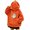 White&05#0716U, variant on AHMOMEI Halloween 3D Pumpkin Hoodies Full Zip Front Hood Fuzzy Unisex Ghost Sweatshirt with 3D Hood & Large Kangaroo Pocket Spooky Orange Hoodie for Halloween Party Daily Wear M
