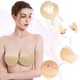 thumbnail image 3 of Push Up Strapless Self Bra Air Holes Backless Sticky Bras Padded Push up Lingerie Clothes Clip Push up for Lingerie Swim Cap Women Cover All for Woman Stick Bra Lifter Bra Strapless Lingerie Tape for, 3 of 8