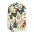 thumbnail image 2 of HELLHERO Protective Coffee Machine Dust Cover Stylish Handle for Kitchen Use(Rooster Floral Pattern), 2 of 6