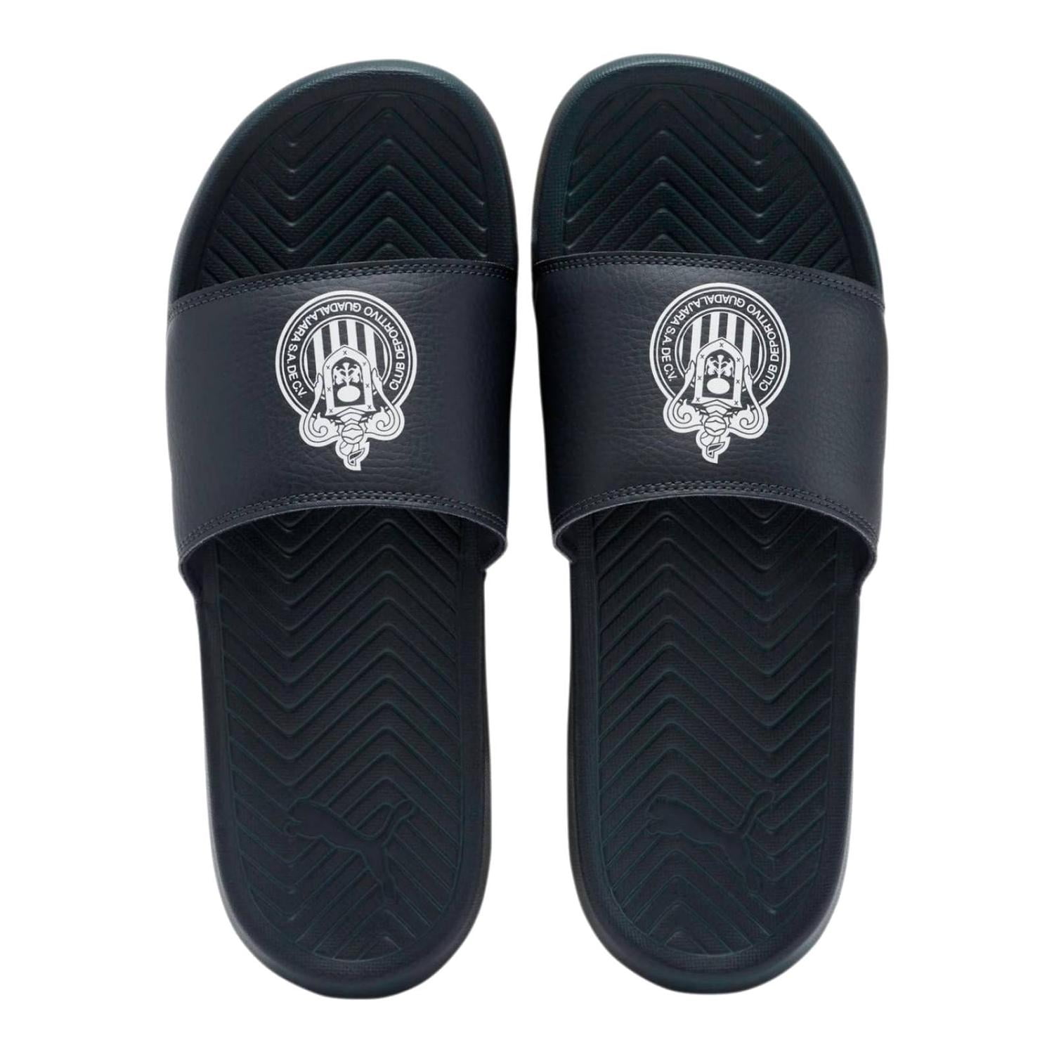 Sandalias Puma Popcat Chivas Hombre Chanclas Playa Futbol negro 25 Puma  372959 01