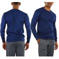 thumbnail image 2 of ToBeInStyle Men's Medium Weight Long Sleeve Waffle Knit Classic Thermal Shirt, 2 of 7