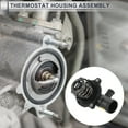thumbnail image 2 of Termostato interno de Unique Bargains para VW Touareg 2007-2018 para AUDI Q7 2007-2015 Conjunto de Carcasa de Termostato de Refrigerante del Motor Duradero No.059121111N Plástico 1 Pcs, 2 of 6