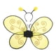 thumbnail image 1 of Disfraz Abeja Infantil Con Accesorios De Alas Diadema Y Antena Para Niños Y Niñas Fabricado En Poliéster Adecuado Para Fotografía Fiesta Escenario Halloween 58cmx38cm, 1 of 9