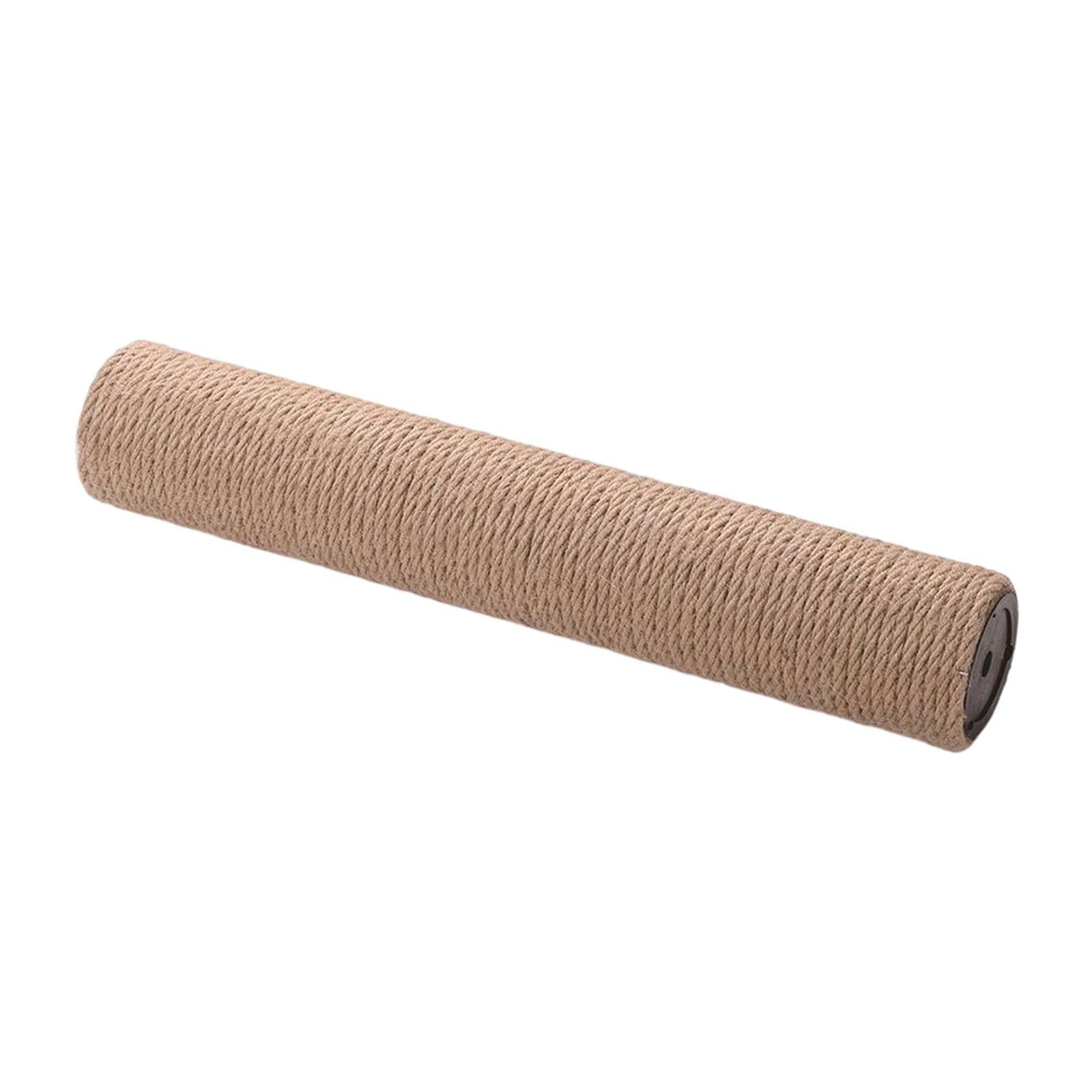 EHJRE 1Pack Cat Tree Refill Rod Scratching Post Scratching Post Carpets Protective Climbing Diameter 2.8 Inch Grinding Claws Replacement for Cat Scratching , Yellow H 25cm
