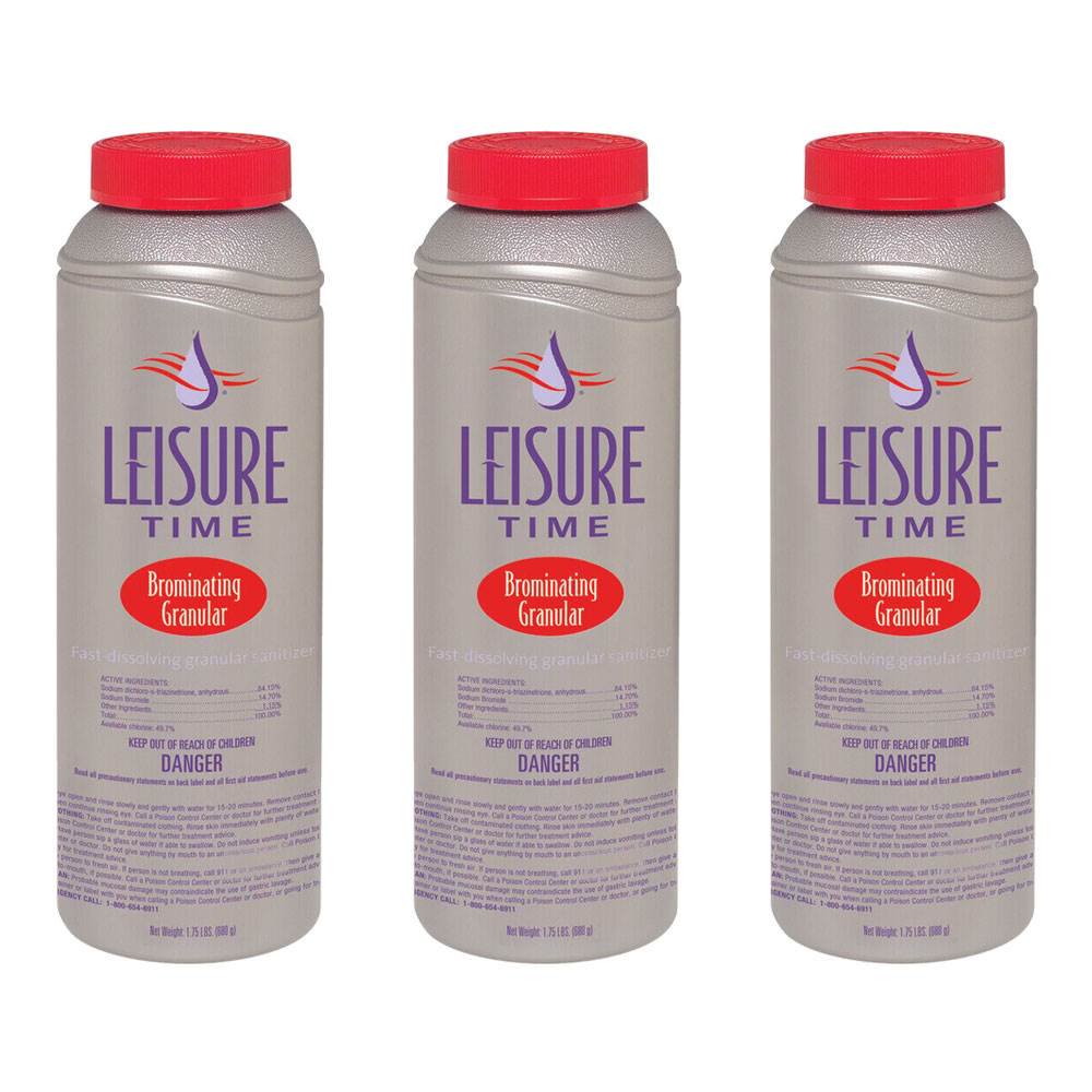 Leisure Time Brominating Hot Tub Spa Sanitizer Granular, 1.75 Pounds (3