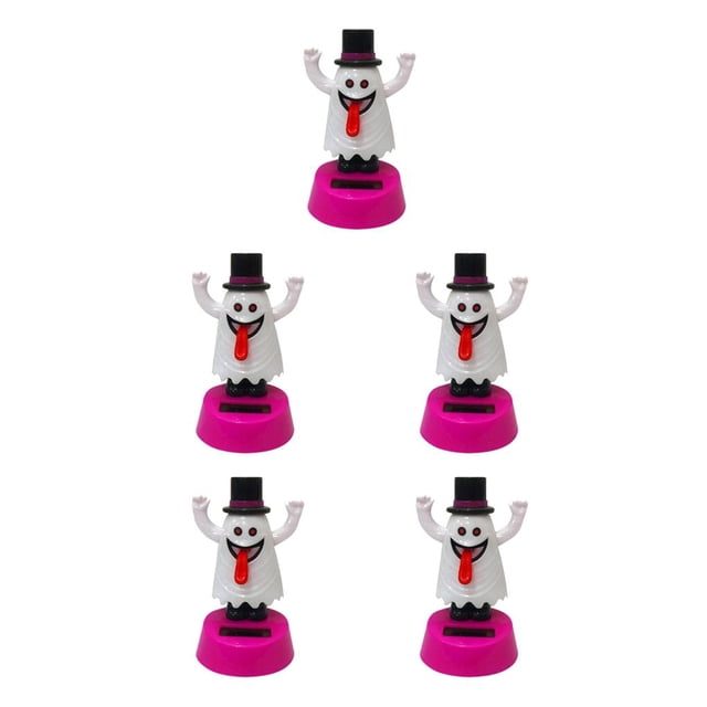 Matsuzay Decoración de dibujos animados de coche de escritorio de oficina de juguete de muñeca de calabaza de Halloween de baile con energía Solar Type2 NO2 Matsuzay CBP095431