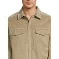 Men's Corduroy Shirt Jacket, Sizes S3XL