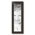 thumbnail image 2 of ArtToFrames 6" x 21" Plum Victorian Emboss Picture Frame, 6x21 inch Brown Wood Poster Frame (WOM-5080), 2 of 8