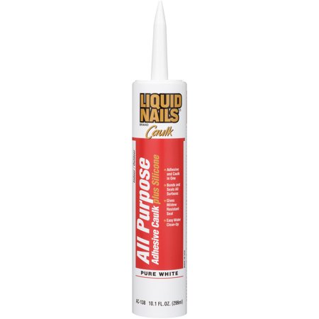 liquid nails caulk purpose adhesive oz exterior fl interior cp ac