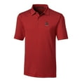 thumbnail image 2 of Men's Cutter & Buck Crimson Alabama Crimson Tide Big & Tall Forge Pencil Stripe Stretch Polo, 2 of 3