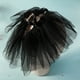 thumbnail image 2 of Xiao Hua Velo de novia con pinza para el pelo, velo corto de perla para novia, accesorio para el pelo para despedida de soltera, color negro, 2 of 2