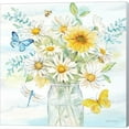 thumbnail image 1 of Great Art Now Daisy Days II clean by Cynthia Coulter, Canvas Wall Art, 12W x 12H, 1 of 2