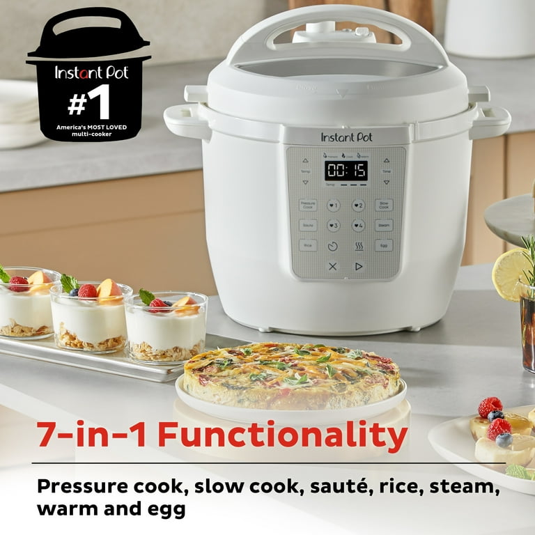 Instant Pot 6Qt RIO Chef Series 7-in-1 Multi-Cooker, Pressure