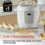 Instant Pot 6Qt RIO Chef Series 7-in-1 Multi-Cooker, Pressure Cooker, Slow Cook, More, Sea Salt