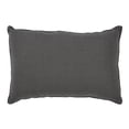 thumbnail image 2 of VHC Brands 9.5 in x 14 in Sit A Spell Steel Grey Cotton Decorative Pillow, 2 of 3