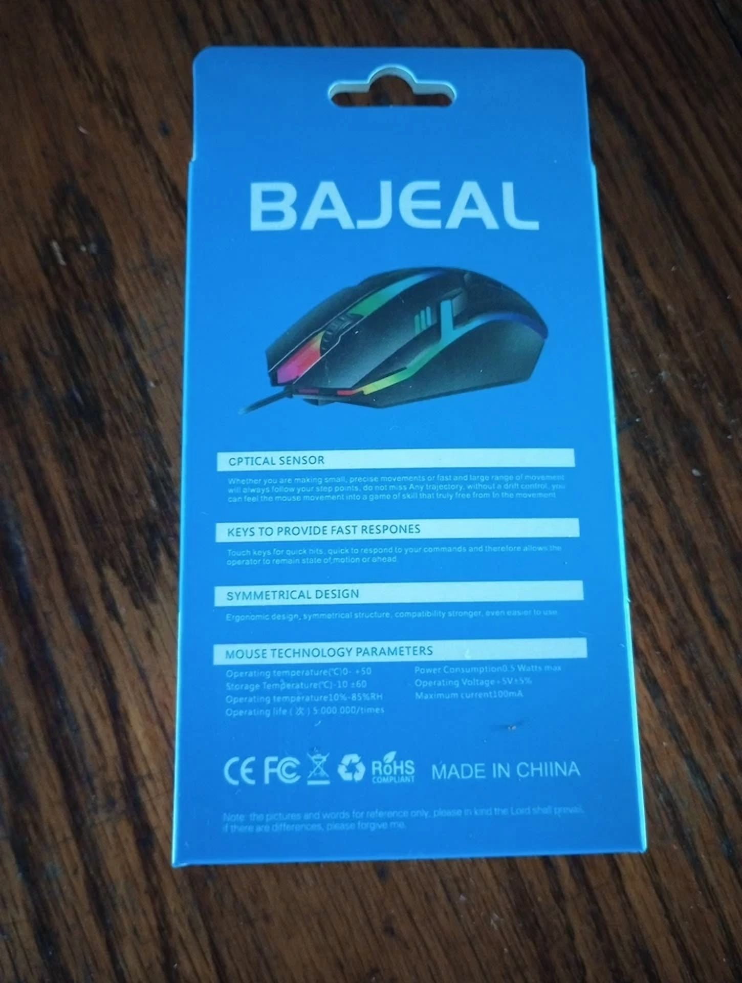 CIRCLE- Bajeal Wired Gaming Mouse For Pc Located In United States