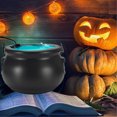 thumbnail image 3 of Halloween Mist Maker Fogger Scary Scene Making With 12 LED Lights For Outdoor Yard Home Haunted Houses, 3 of 8