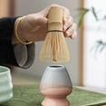 thumbnail image 4 of JingChun Ceramic Chasen Stand Matcha Whisk Holder, Traditional Matcha Tea Chasen Holder, 4 of 6