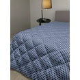 thumbnail image 2 of Navy Down Alternative Comforter, Abstract Checkered Tartan Geometric Classic Squares with Scottish Effects, Microfiber Quilt for All Season, 5 Sizes, Dimgrey White Dark Blue, by Ambesonne, 2 of 3