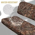thumbnail image 7 of FKELYI Camo Hunting Leaf Print UTV Seat Covers Full Protection Anti-Dust Bench Seat Cover with Elastic Band Backrest Cover Waterproof Decor UTV Accessories, 7 of 7