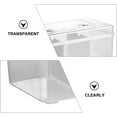 thumbnail image 5 of BASIOUS 1pc Transparent Medicine Storage Box Plastic Storage Handle Medicine Container, 5 of 5