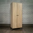 thumbnail image 3 of Pemberly Row Armoire de Rangement Haute en Bois Manufacturé Moderne Chêne Charter, 3 of 12
