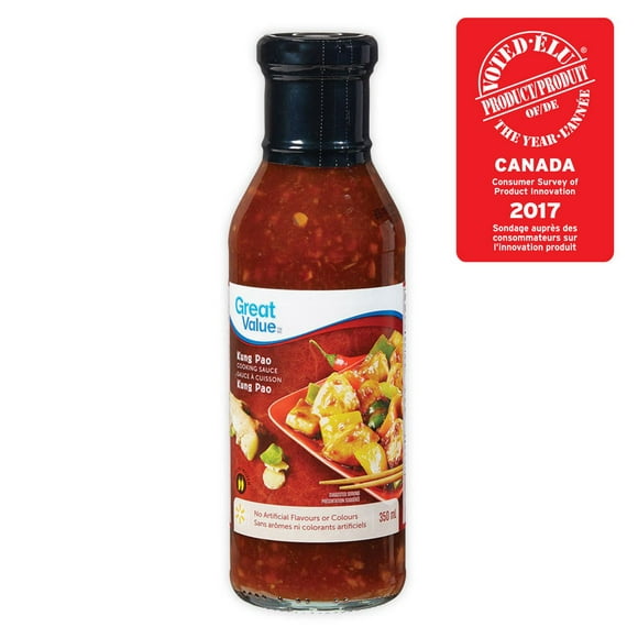 Great Value Kung Pao Cooking Sauce 350 mL, 350 mL