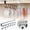 Black, variant on WIFKLSIIPG up Cabinet Space with The Under The Shelf Use Holder. Stores up to 6 of Your Kitchen Cookware in Style.