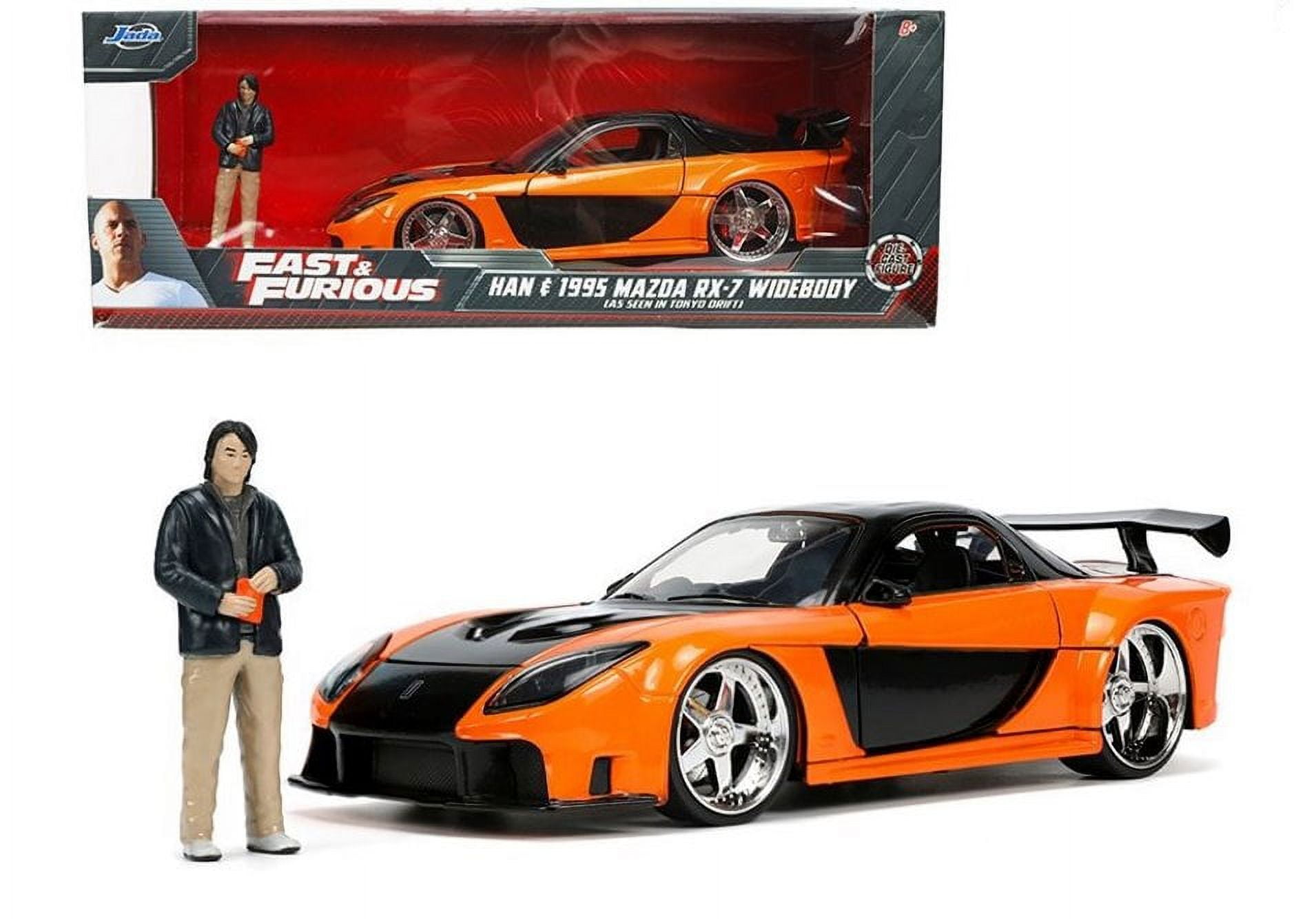 Jada Toys Fast & Furious 1:24 1995 Mazda RX-7 Widebody Die-cast